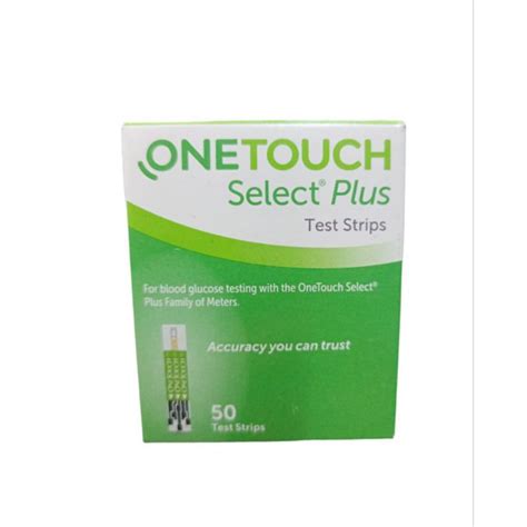 Onetouch Select Plus Test Strip By 50s Shopee Philippines