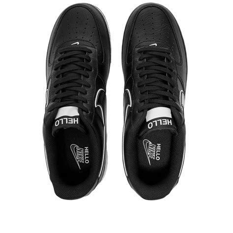 Nike Air Force 1 07 Lx Black And White End