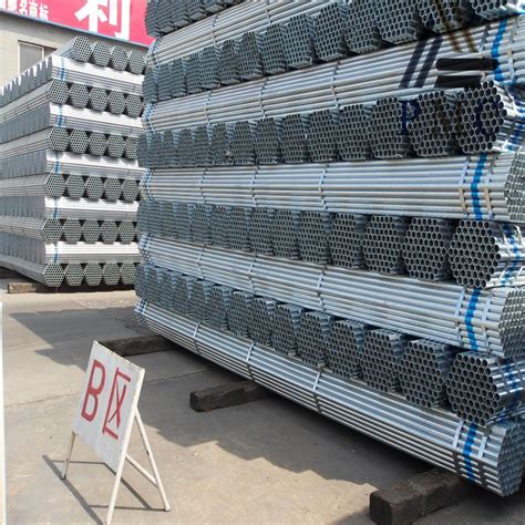 Steel Tube Astm A A Hdg Erw Hot Dip Galvanized Steel Gi Pipe For