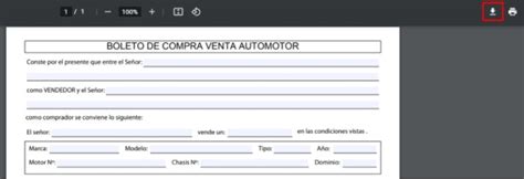 Descargar Formulario Compra Venta De Automotor 2024