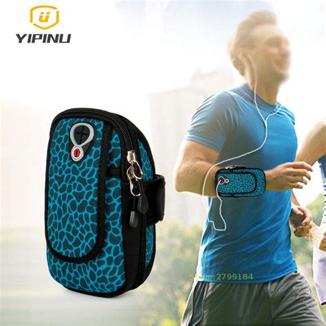 Yipinu Outdoor Running Bag Arm Wrist Band Hand Sport Mobile Phone Bags