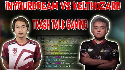 Inyourdream Vs Kelthuzard Trash Talk Gaming Dota 2 Indonesia Youtube