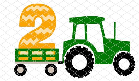 Ultimate resource of free svg files to download instantly and create your diy projects today! Tractor Wagon 2 Silhouette Cricut Cut File SVG Design | Etsy