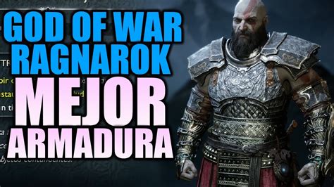 God of War Ragnarök - COMO CONSEGUIR LA MEJOR ARMADURA - YouTube