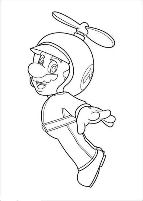 20 Free Super Mario Coloring Pages For Kids