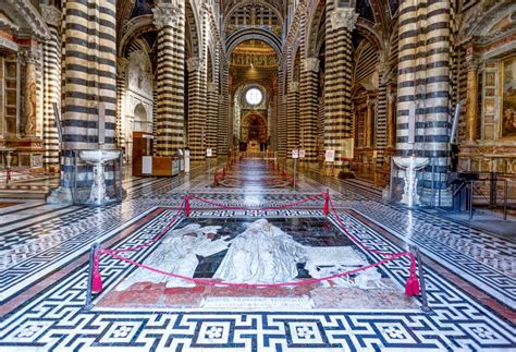 Italy Siena Cathedral Unveils Beautiful Mosaic Floors