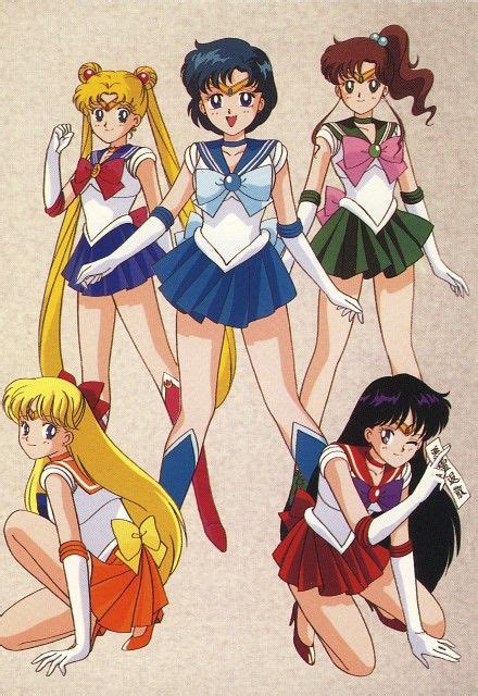 Toei Animation Bishoujo Senshi Sailor Moon Sailor Mars Sailor Jupiter Sailor Venus Sailor