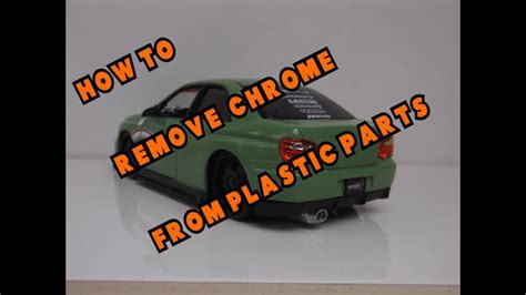 The following are the best methods you can use to efficiently remove. How To Remove Chrome From Plastic Parts Scale Model Guide ...