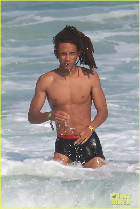 Jaden Smith Goes Shirtless Wears His Underwear At The Beach Photo 977896 Photo Gallery