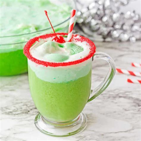 Grinch Punch Recipe Soulfully Made