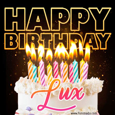 Lux Animated Happy Birthday Cake  Image For Whatsapp