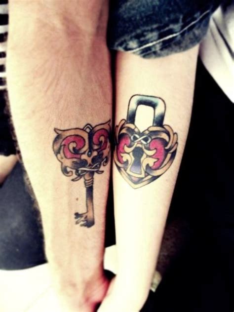 Ring tattoos are simple, but the cutest matching couples tattoos that remind couples of the bond they share. 50 Adorable Couple Tattoo Designs and Ideas