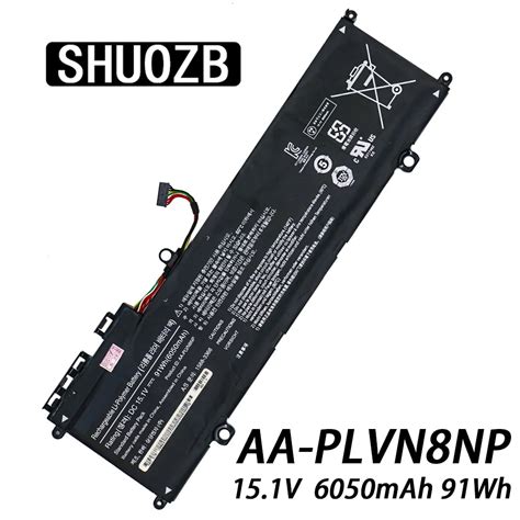 New Laptop Battery Aa Plvn8np For Samsung Ativ Book 8 Touch Np780z5e
