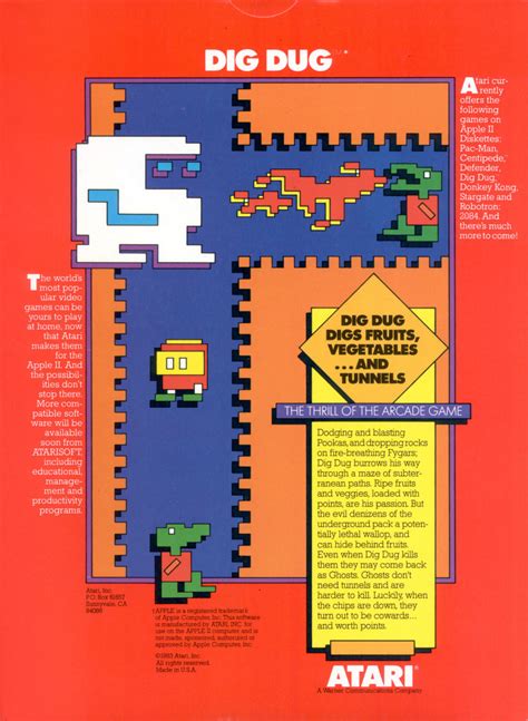 Dig Dug Images Launchbox Games Database