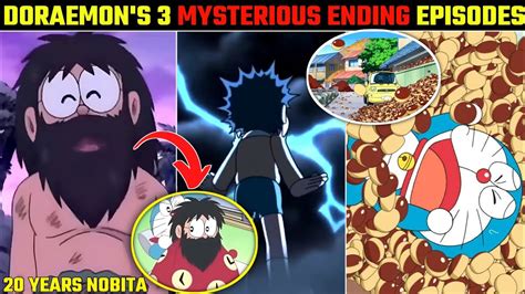 Top 3 Mystery Ending Episodes Of Doraemon Doraemon Horror Episodes
