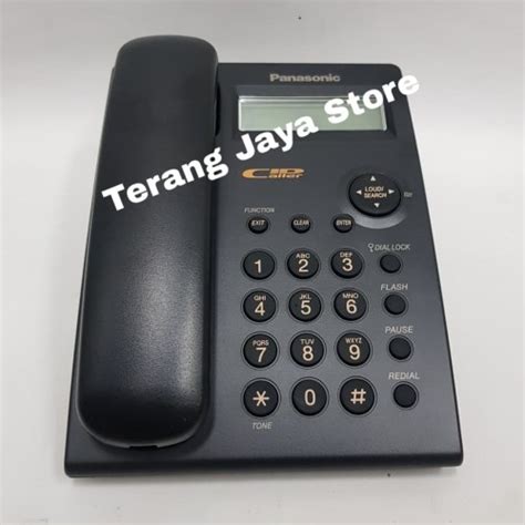 Jual Telepon Kabel Panasonic Kx Tsc11 Hitam Pesawat Telepon Rumah