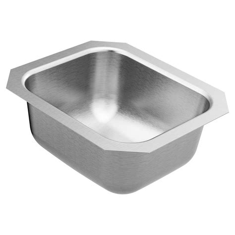 Moen kitchen sinks stainless steel undermount. MOEN 1800 Undermount Stainless Steel 14.5 in. Single Bowl ...