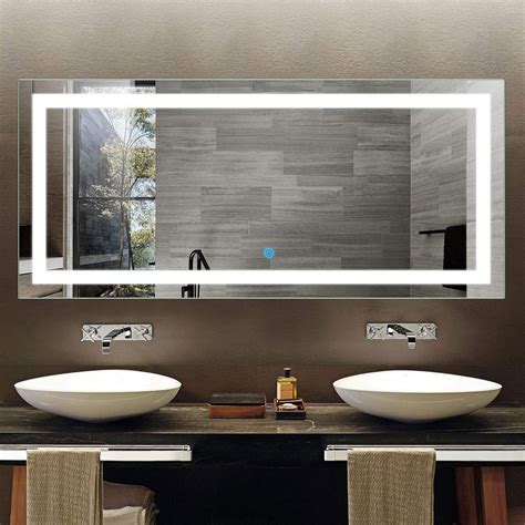 Top 20 of large lighted bathroom wall mirrors