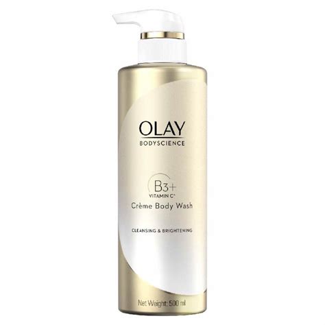 Olay Bodyscience Cleansing And Brightening Crème Body Wash With B3