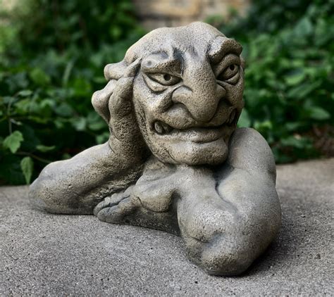 Cement Gargoyle Sculpture Outdoor Gargoyle Statue Concrete Gargoyle