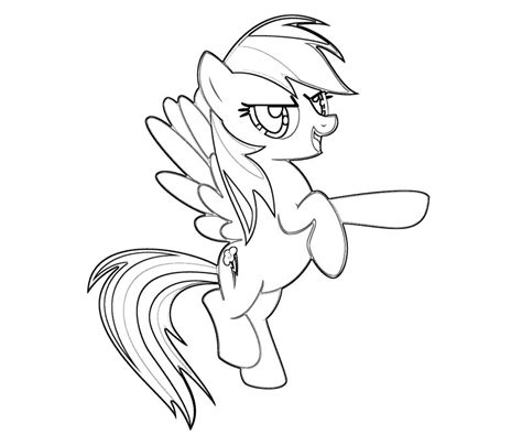 Rainbow Dash Coloring Pages - Best Coloring Pages For Kids