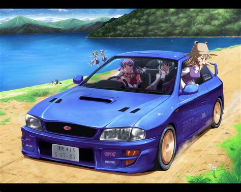 Car Anime Wallpapers Top Free Car Anime Backgrounds Wallpaperaccess