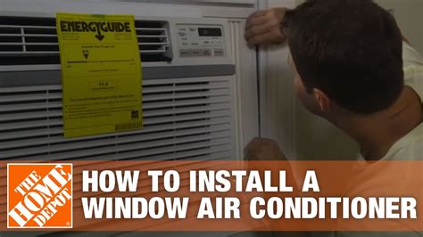 For all your heating and air needs. How to Install a Window Air Conditioner | The Home Depot ...