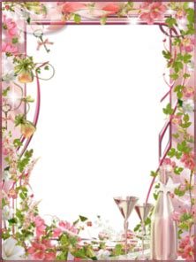 Рамки, виньетки, уголки | Flower prints framed, Frame, Stationary design