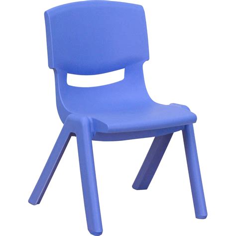 Flash Furniture Plastic Stackable School Chairs, 10.5'' Seat Height