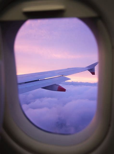 Airplane Window View Aesthetic