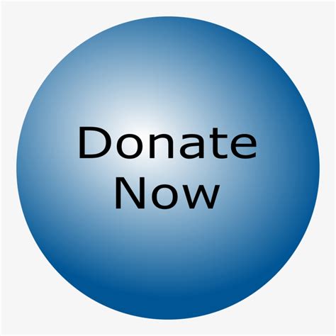 Donate Now Bubble Blue Donation Transparent Png 740x740 Free