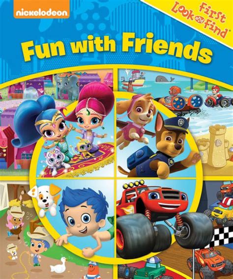 Nickelodeon First Look And Find Fun With Friends By Phoenix