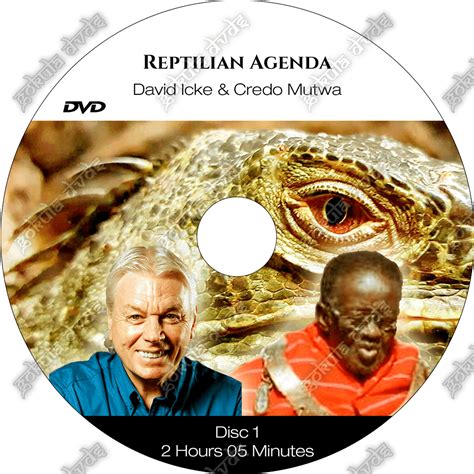 REPTILIAN AGENDA - David Icke 2 DVDs - 5h