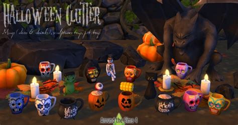 Halloween Clutter At Around The Sims 4 Sims 4 Updates