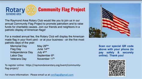 2023 Rotary Flag Project