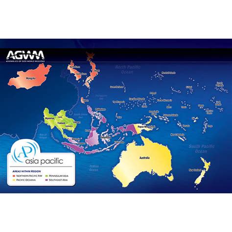 Asia Pacific Prayer Map Agwm