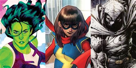 She Hulk Ms Marvel And Moon Knight Will Appear In Mcu Films After Disney Debut