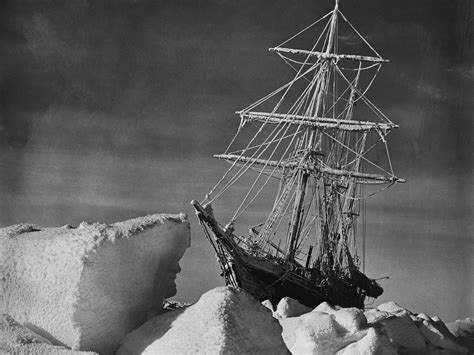 Shackleton S Endurance Trapped In Pack Ice A Picture From The Past