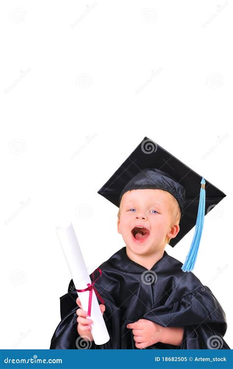 Getting Diploma Stock Image Image Of College Graduating 18682505