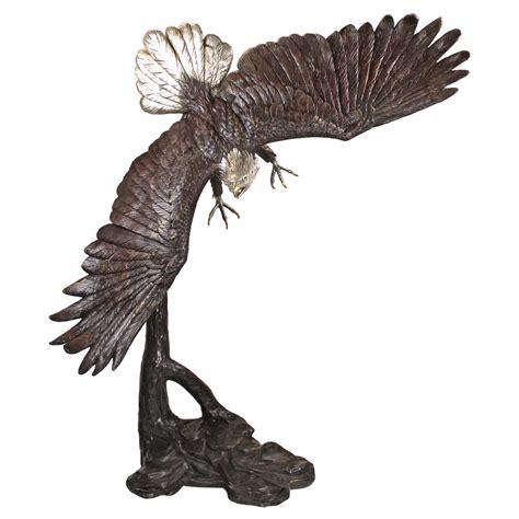 Great savings & free delivery / collection on many items. Design Toscano 74.5 in. H Final Approach Monumental Eagle ...