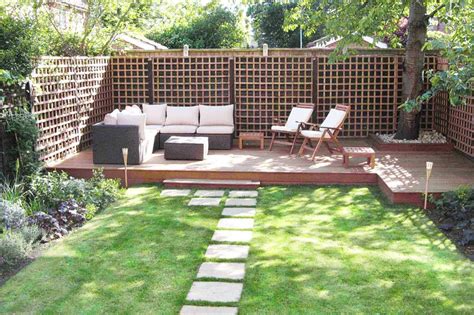 Frame the view with small trees and shrubs and then paint the area with soft textures and colors. Patio and decking ideas to create your own summer terrace ...