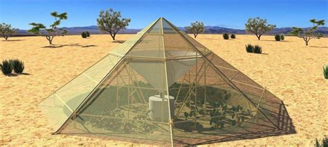 This Ingenious Pyramid Greenhouse Allows You To Grow Crops In The
