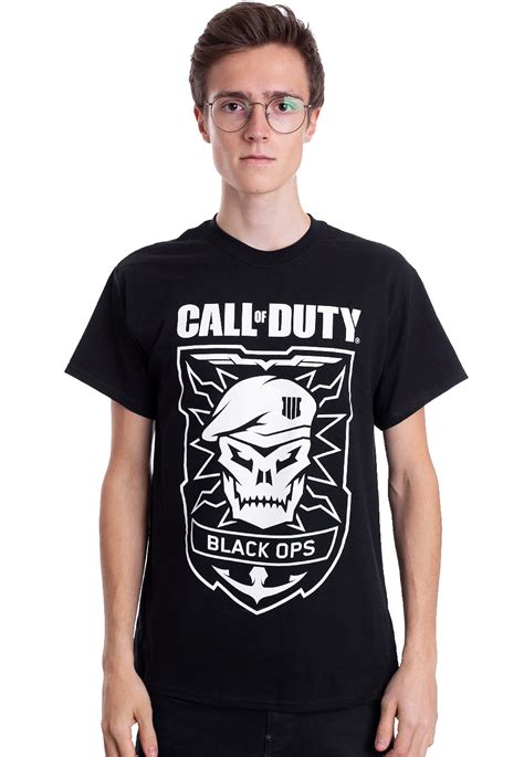 Call Of Duty Black Ops Skull T Shirt Impericon En