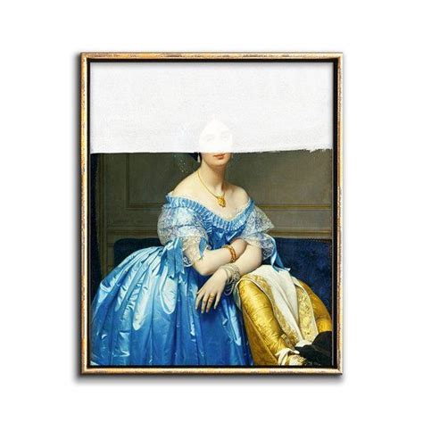 Altered Antique Oil Painting Portrait Of Woman Downloadable Art