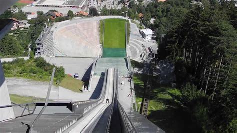 Innsbruck Bergisel Ski Jump Summer 2013 Trainnings Youtube