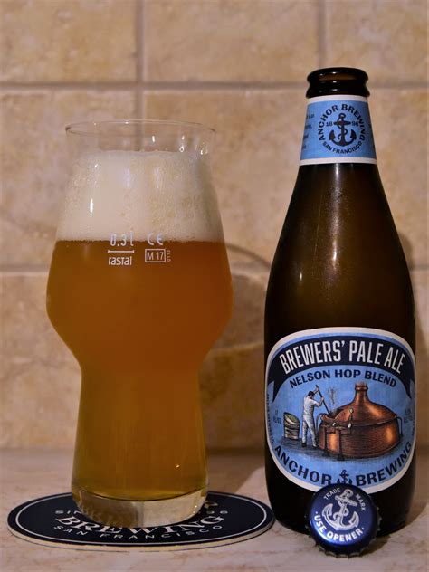Review of brewer's pale ale from anchor brewing co. Anchor Brewers' Pale Ale - Nelson