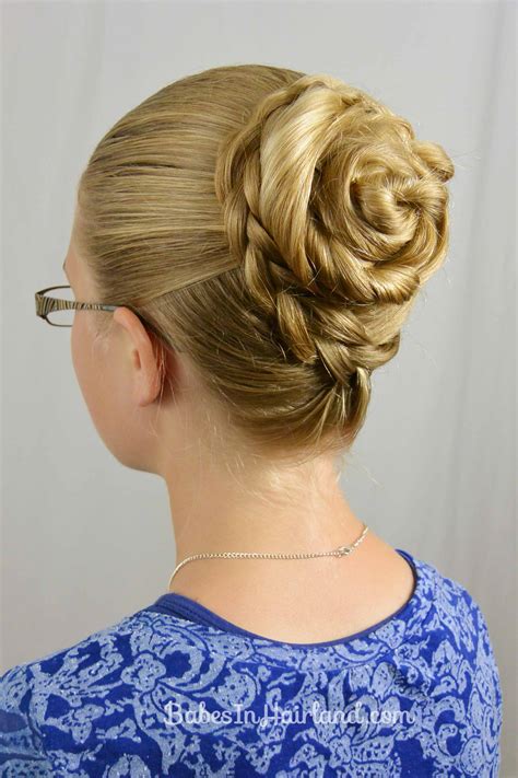 Swept Up Braided Bun From Babes In Hairland