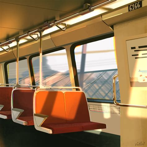 ArtStation - Train in Washington DC