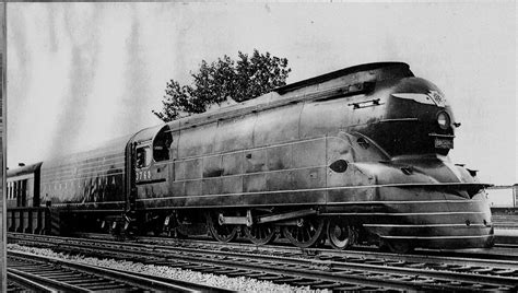 Prr No3768 Class K4 4 6 2 Streamlined In 1938 For The