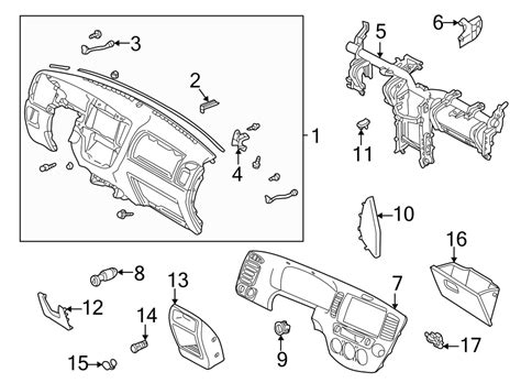 This diagram applies to the mazda tribute 2001 2002 2003 2004 2005 2006 2007 year models that use 3.0 l duratec v6 engine. 2003 Mazda Tribute Cluster trim. Instrument Cluster Bezel - EC015542XF70 | Mazda Online Parts ...